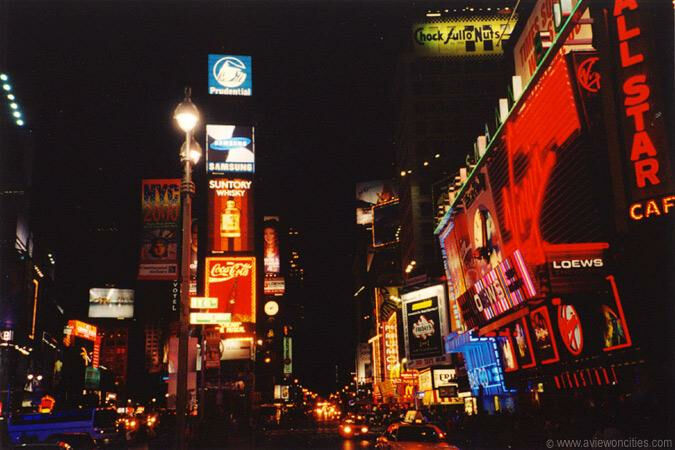 Times square by night